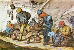 Scène in de taverne Scène in de taverne