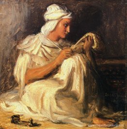 Jonge Teleb zittend Jonge Teleb zittend