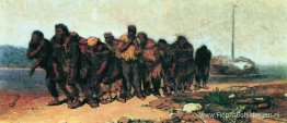 Binnenvaartschepen op de Wolga Binnenvaartschepen op de Wolga