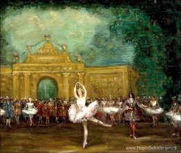 Russisch ballet (Pavlova en Nijinsky in "Pavillon d'Armide") Russisch ballet (Pavlova en Nijinsky in "Pavillon d'Armide")