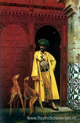 Een Arabier en zijn hond Een Arabier en zijn hond