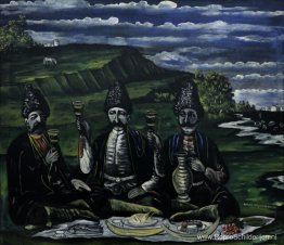 Het feest van drie edelen in de vallei Het feest van drie edelen in de vallei