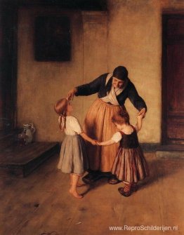 Oma en kinderen Oma en kinderen