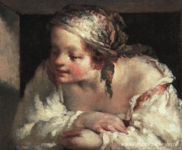 Jonge vrouw Jonge vrouw