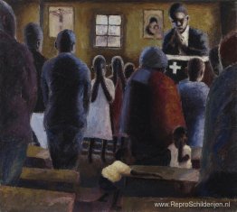 Gebed in de kerk Gebed in de kerk