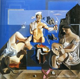 Neokubistische Academie (Compositie met drie figuren) Neokubistische Academie (Compositie met drie figuren)