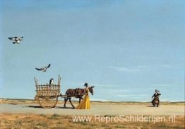 Giet Violoncelle en Charrette Giet Violoncelle en Charrette