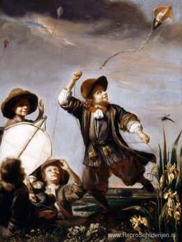 Jongens die vliegeren Jongens die vliegeren