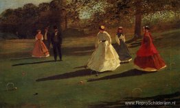 Croquet-spelers Croquet-spelers
