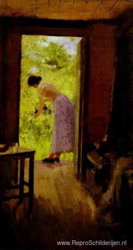 In een zomerhuisje In een zomerhuisje