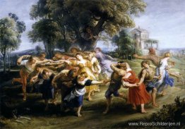 Dans van Italiaanse dorpelingen Dans van Italiaanse dorpelingen