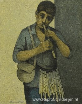 De fluitverkoper De fluitverkoper