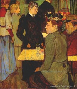 Hoek in de Moulin de la Galette Hoek in de Moulin de la Galette