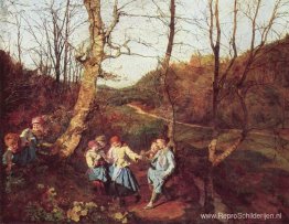 Vroege lente in het Weense Woud Vroege lente in het Weense Woud