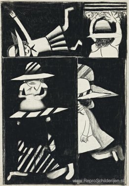 VIJF SCHOOLMEISJES VIJF SCHOOLMEISJES