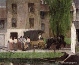 De marskramer op het kanaal, New Hope De marskramer op het kanaal, New Hope