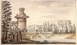 Geruïneerde toren en Orlovsky-poort Geruïneerde toren en Orlovsky-poort