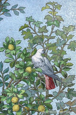 Mozaïek - Eetzaalkamer van de Sainte-Barbe-bibliotheek, Parijs Mozaïek - Eetzaalkamer van de Sainte-Barbe-bibliotheek, Parijs