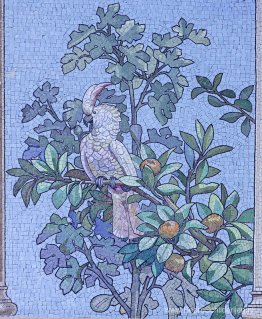 Mozaïek - Eetzaalkamer van de Sainte-Barbe-bibliotheek, Parijs Mozaïek - Eetzaalkamer van de Sainte-Barbe-bibliotheek, Parijs