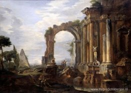 Capriccio van klassieke ruïnes Capriccio van klassieke ruïnes