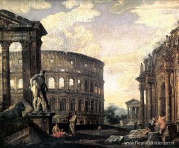 Oude Romeinse ruïnes Oude Romeinse ruïnes