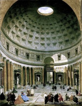Het interieur van het Pantheon (Rome) Het interieur van het Pantheon (Rome)