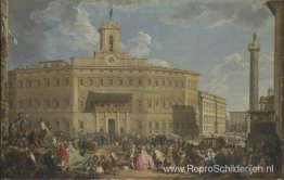 De loterij in Palazzo Montecitorio De loterij in Palazzo Montecitorio