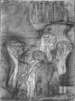 Geschilderd compositieontwerp Jusisprudenz Geschilderd compositieontwerp Jusisprudenz