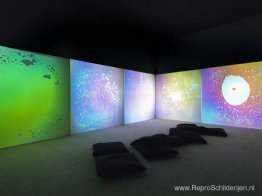 Vloeibare kristalomgeving Vloeibare kristalomgeving