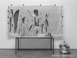 Recreatie van de eerste openbare demonstratie van autodestructie Recreatie van de eerste openbare demonstratie van autodestructie