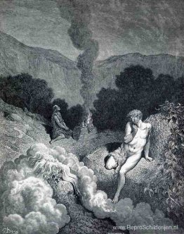 Kaïn en Abel brengen hun offers Kaïn en Abel brengen hun offers