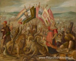 Allegorie op de slag om Braşov Allegorie op de slag om Braşov