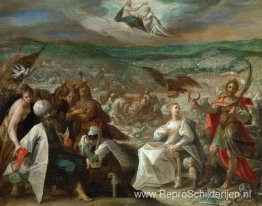 Allegorie op de verovering van Stuhlweißenburg (Székesfehérvár) Allegorie op de verovering van Stuhlweißenburg (Székesfehérvár)