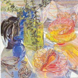 Glas en schelpen Glas en schelpen