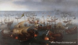 De strijd met de Spaanse Armada De strijd met de Spaanse Armada