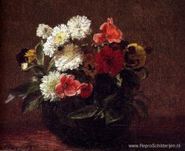 Bloemen In Een Kleipot Bloemen In Een Kleipot