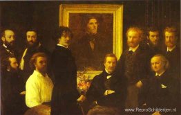 Eerbetoon aan Delacroix Eerbetoon aan Delacroix