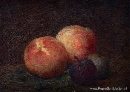 Twee perziken en twee pruimen Twee perziken en twee pruimen