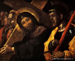 Christus draagt het kruis Christus draagt het kruis