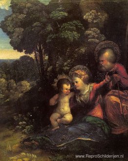 De rust tijdens de vlucht naar Egypte De rust tijdens de vlucht naar Egypte