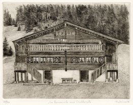 Chalet 'La Renoncule' anno 1791 Les Diablerets Vaud Zwitserland Chalet 'La Renoncule' anno 1791 Les Diablerets Vaud Zwitserland
