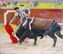 Pepijn Liria in de arena Pepijn Liria in de arena