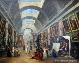 Ontwikkelingsproject voor de Grande Galerie du Louvre Ontwikkelingsproject voor de Grande Galerie du Louvre