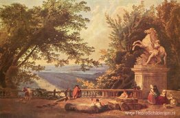 Het terras bij Marly Het terras bij Marly