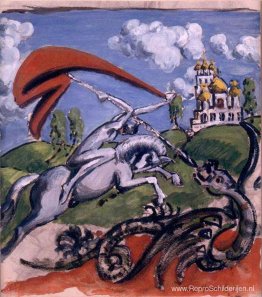 St. George doodt de draak St. George doodt de draak