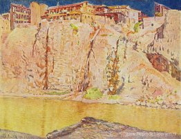 Georgië. Tbilisi. De Kura-rivier Georgië. Tbilisi. De Kura-rivier