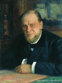 Portret van advocaat Anatoly Fyodorovichm Koni Portret van advocaat Anatoly Fyodorovichm Koni
