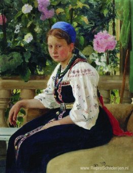 Portret van S.F. Mamontova Portret van S.F. Mamontova