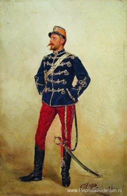 Een jonge man in militair uniform Een jonge man in militair uniform