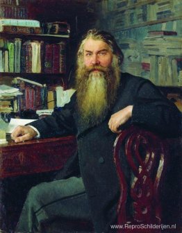 Portret van de historicus en archeoloog Ivan Egorovich Zabelin Portret van de historicus en archeoloog Ivan Egorovich Zabelin